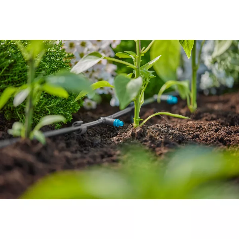 Kroplownik nawadniający Gardena 13317-20 2 l/h Czarny Montaż przewodowy