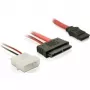 DeLOCK - Adapter Serial ATA - Złącze SATA (22 Pin) - 16-pin Micro SATA (61695)