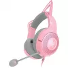 Przewodowe słuchawki nauszne Razer RZ04-04730200-R3M1 — wokółuszne, kabel 1,3 m, 353 g, różowe