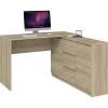 Topeshop BIURKO PLUS SONOMA biurko komputerowe kolor dębu
