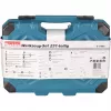 Handwerkzeug-Set E-17980, 231-teilig blau, mit 2 Umschaltknarren, 1/4 und 1/2, Koffer