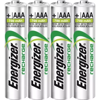 ENERGIZER BATTERY Accu Recharge Power Plus 700 mAh AAA HR3/4 Akumulator, 4 sztuki