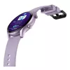 Smartwatch Zeblaze Btalk 3 Plus — 1,39 cala (3,53 cm) IPS 360×360 px, ekran dotykowy, pasek silikonowy, fioletowy