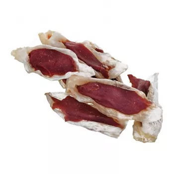 Przysmaki dla psa PETITTO Ucho Królika Nadziewane Kaczką 500 g — jednoskładnikowy hipoalergiczny gryzak do żucia
