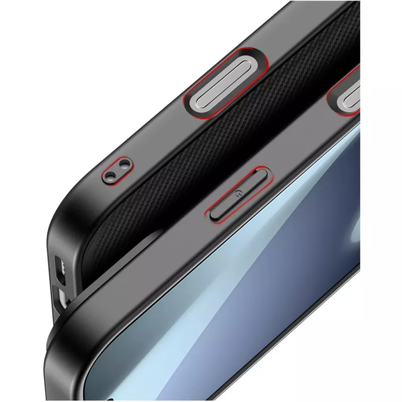 Nevox StyleShell NYLO 2528 etui dla iPhone 17 Pro, czarny