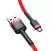 Kabel USB Baseus CAMKLF-C09 2m USB A Micro-USB B Czerwony