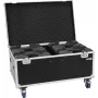Moving head light Roadinger TMH-X7 — 4× LED, wytrzymała konstrukcja gotowa do transportu w flightcase