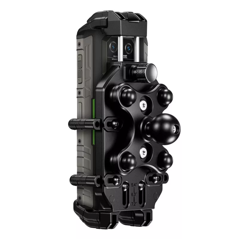 Pasywny uchwyt UleFone Armor Mount Pro do telefonów komórkowych — mocowanie na kierownicę, do rowerów i hulajnóg, czarny