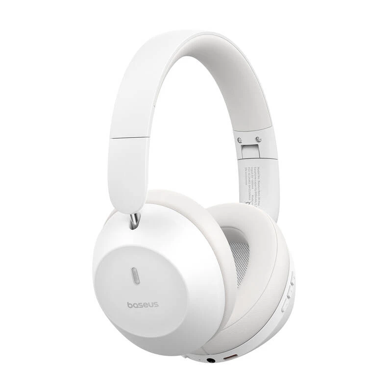 Baseus Bass 30 Max Bezprzewodowy zestaw słuchawkowy Bluetooth 5.3 nauszny słuchawki wzbogacające bas 40mm przetwornik ultra niskie opóźnienia słuchawki 50H