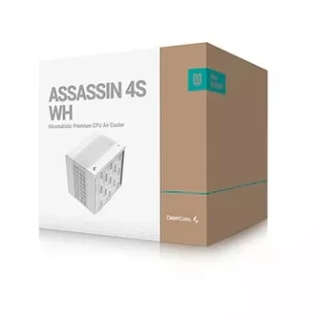 DeepCool ASSASSIN 4S WH Chłodzenie procesora powietrzne 14 cm Biały 1 szt.