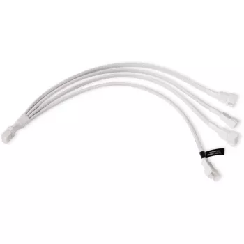 Kabel rozdzielacz RGB Alphacool 18729 biały plastik 300 mm