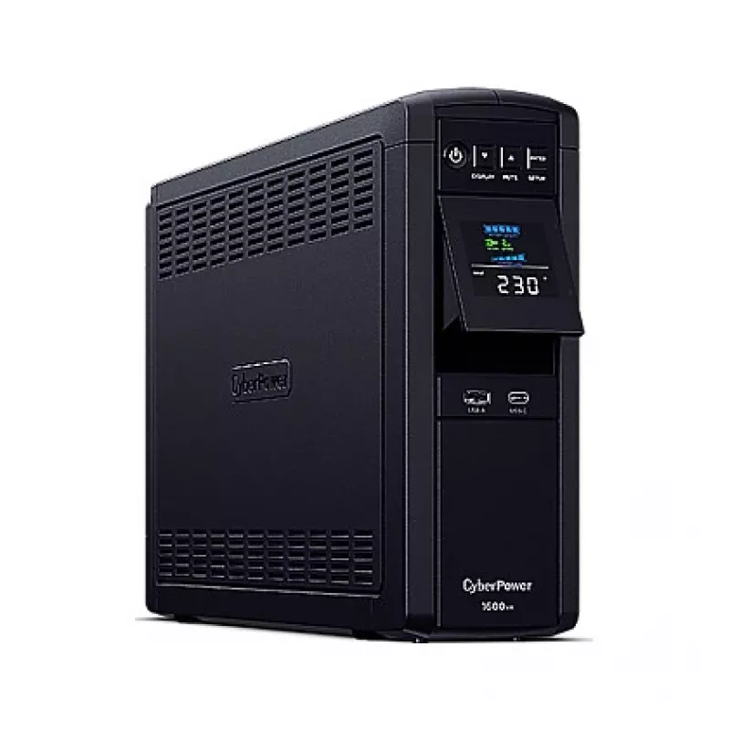 CyberPower CP1600EIPFCLCD zasilacz awaryjny (UPS) Line-Interactive 1,6 kVA 1000 W 6 gniazd AC