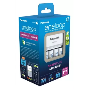 Ładowarka do baterii PANASONIC Eneloop Smartplus BQ-CC55 + 4x AA 2000 mAh (K-KJ55MCD40E)