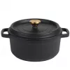 Garnek żeliwny Russell Hobbs 24 cm, czarny