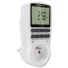 Elektroniczny timer QOLTEC PC0628 z wyświetlaczem LCD, odliczanie 24-godzinne