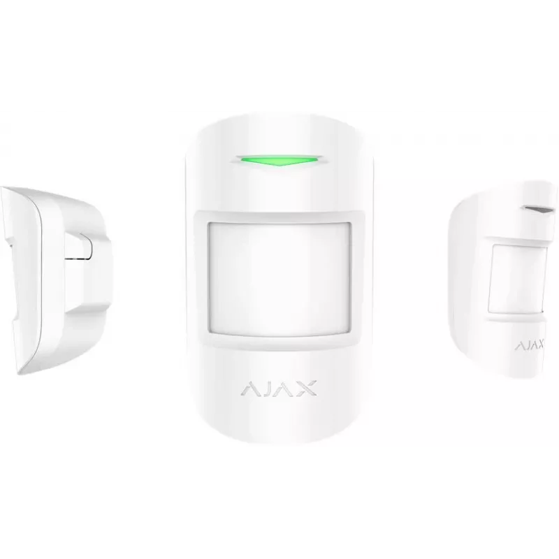 Ajax MotionProtect Outdoor Czujnik PIR Bezprzewodowy Sufitowy/Ścienny Biały