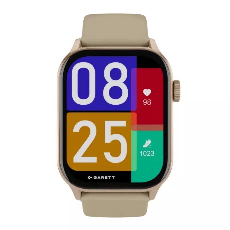 Smartwatch Garett Activity 3 złoty — Garett Activity 3, złote wykończenie