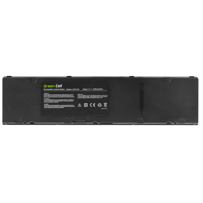Green Cell - Bateria do laptopa (odpowiednik: ASUS C31N1318) - litowo-polimerowa - 3950 mAh - czarna - do ASUSPRO ESSENTIAL PU301LA (AS143)