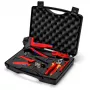 Zaciskarka do kabli Knipex 97 91 04 V01 Szary Pomarańczowy Czerwony 5 szt.