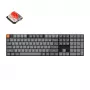 Klawiatura Keychron K5 Max uniwersalna USB RF bezprzewodowa Bluetooth czarno-szara mechaniczna RGB