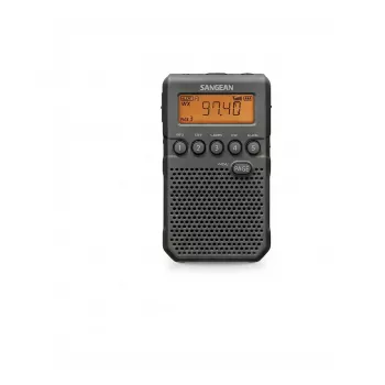 Przenośne radio cyfrowe Sangean DT-800 (USB-C) czarne — DAB+/FM, przenośna konstrukcja
