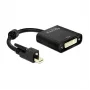 Adapter kabla wideo DeLOCK 62639 Mini DisplayPort na DVI-I 0,25m Czarny