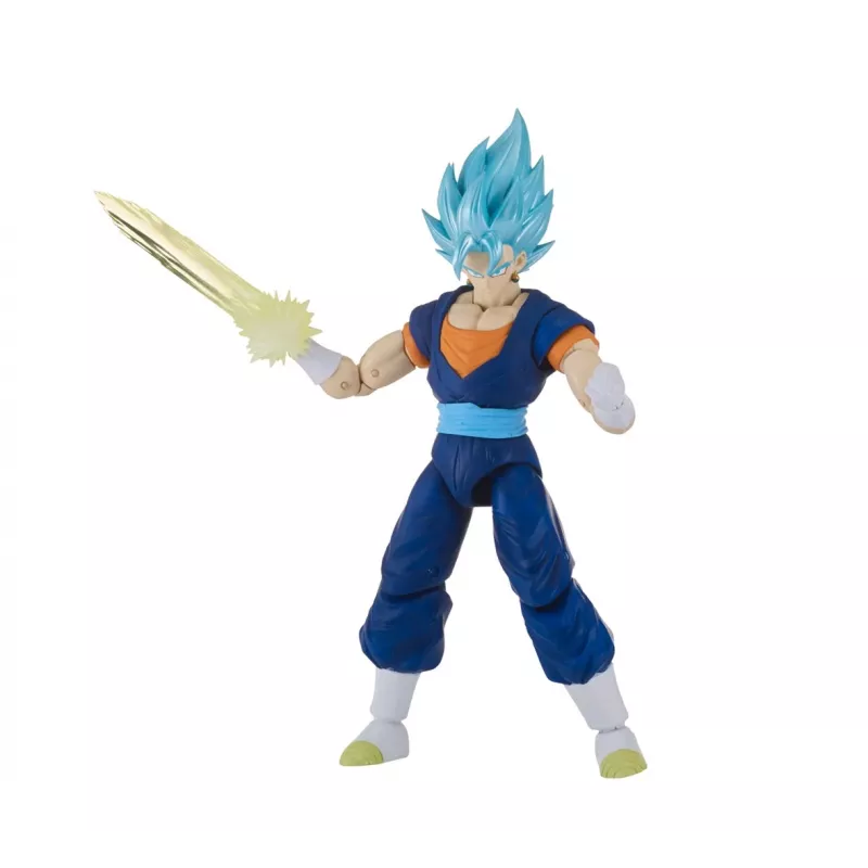 Figurka akcji Bandai Dragon Stars Super Saiyan niebieski Vegito, kolekcjonerska ruchoma (DS35868)