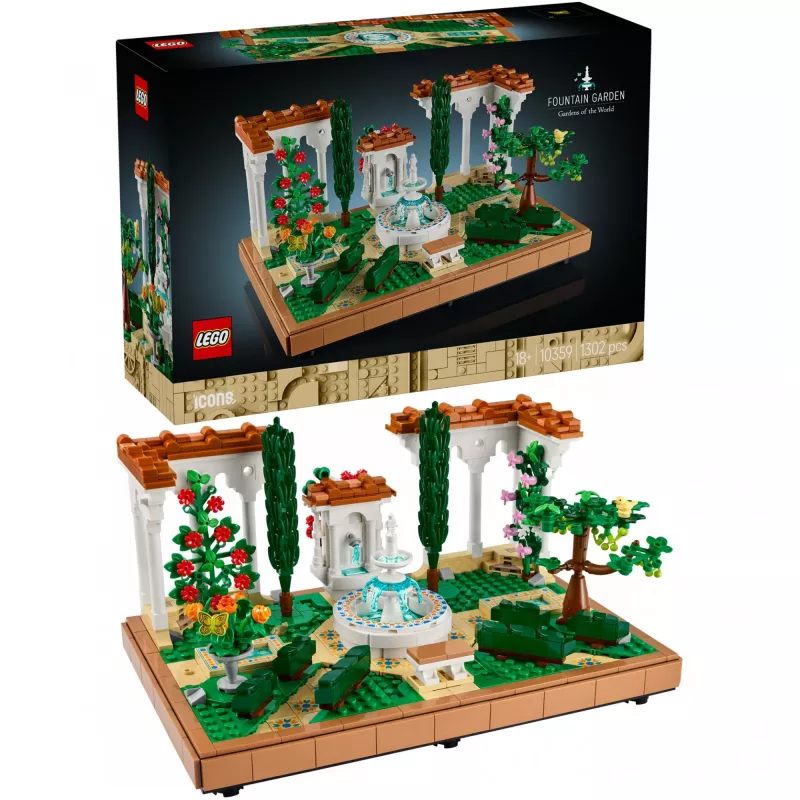 LEGO ICONS 10359 Ogród Fontann