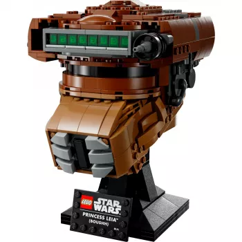 LEGO Star Wars Hełm Księżniczki Lei (Boushh) Zestaw dla Dorosłych 75351 (670 Elementów)