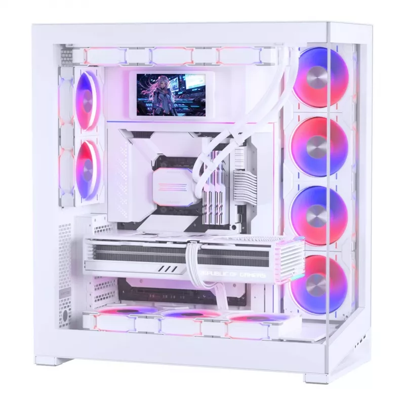 Zestaw panelu LCD Phanteks PH-HRLCD_WT01 uniwersalny 5 V 80 mm