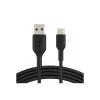 Kabel USB-A do USB-C 3m Czarny