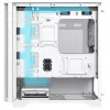 Montech AIR 100 ARGB Obudowa MICRO-ATX z Czterema Wentylatorami ARGB Pre-Instalowanymi, Ultra-Minimalistyczny Design, Drobna Siatka na Panelu Przednim, Wysoki Przepływ Powietrza, Unikalny Bok