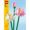 Zestaw konstrukcyjny LEGO 40647 Kwiaty lotosu — Kolekcja botaniczna, model modułowy, 220 elementów, wysokość 300 mm, wiek 8+