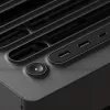 Obudowa PC HAVN HS 420 VGPU, Midi-Tower, E-ATX, szkło hartowane, kabel riser PCIe 5.0 - czarna