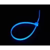 Opaski kablowe BitsPower BP-UVCT-BL, nylon, niebieskie, 120 mm × 2,5 mm, 20 szt.