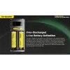 Ładowarka do akumulatorów Nitecore Ci12 Uniwersalna ładowarka USB do Li-Ion, NiCd, NiMH, wejście 3A 5/9/12V, obudowa z tworzywa sztucznego