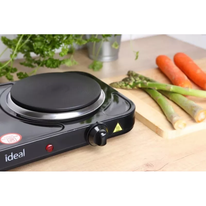 IDEAL 2-płytowa kuchenka elektryczna, moc maks. 2600 W