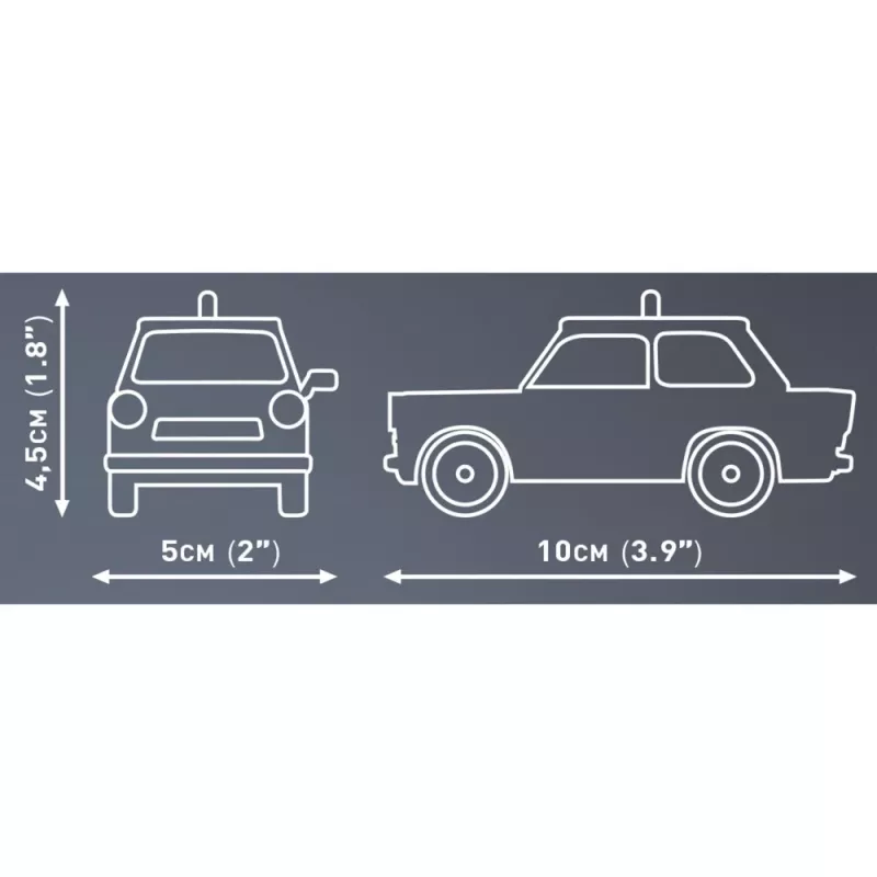 Trabant 601 Polizei, zabawka konstrukcyjna