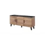 Cama sideboard LOTTA 150 3D wotan oak + mat Czarny