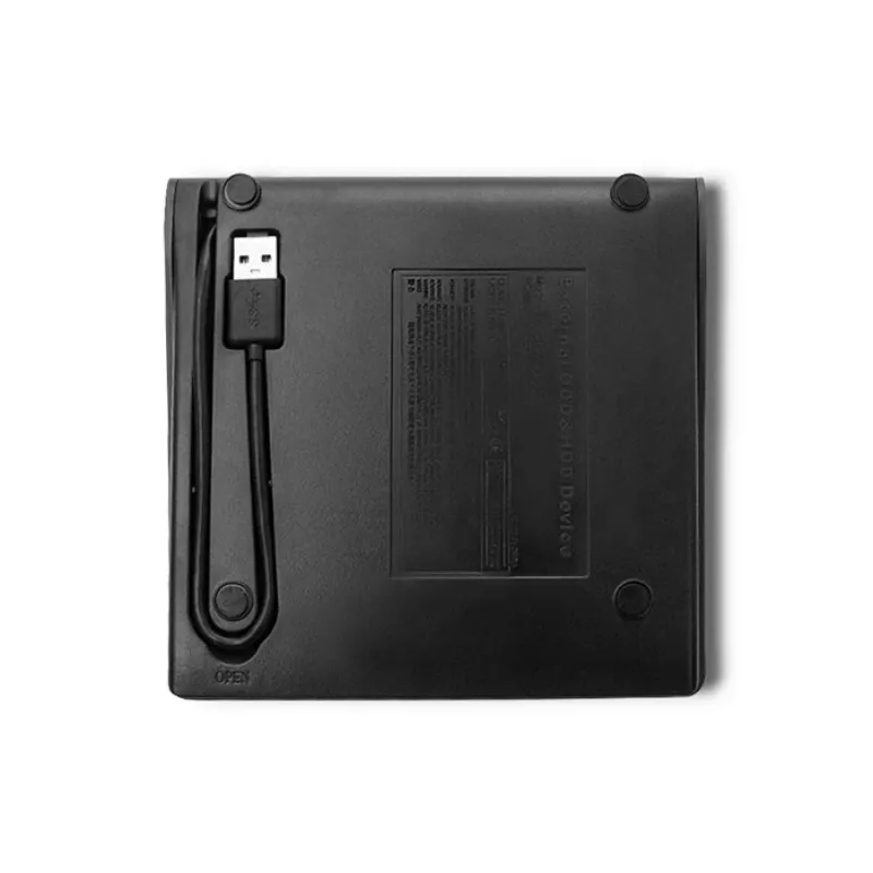Zewnętrzna obudowa USB 2.0 na napęd optyczny SATA Qoltec 51863 Czarna