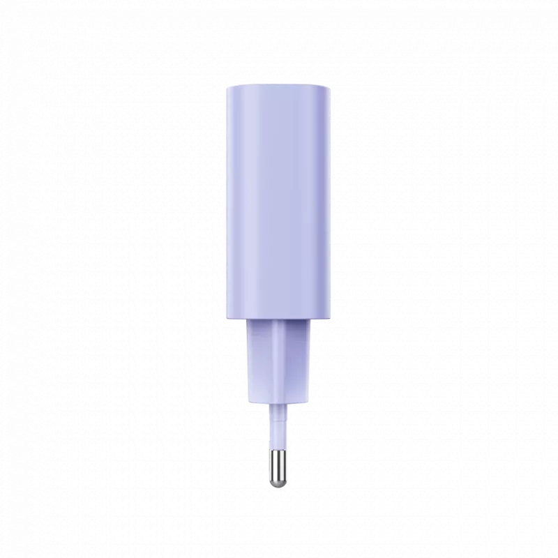 Ładowarka sieciowa CANYON OnCharge 30CL, 30 W USB-C PD, 1 wyjście PD, wtyczka EU, Fioletowa