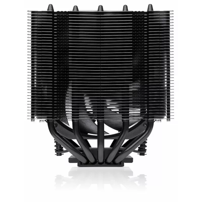 Chłodzenie powietrzne Noctua NH-D12L 12 cm Aluminium Czarny 450-2000 RPM 18,8-22,6 dB