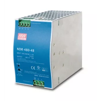 Zasilacz PLANET PWR-480-48 480W niebiesko-szary