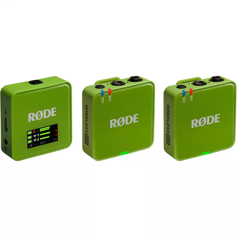 RØDE Wireless GO III zielony - bezprzewodowy system mikrofonowy (zielony)