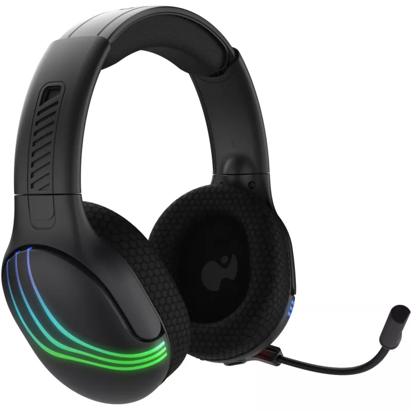 Słuchawki/zestaw słuchawkowy PDP 049-032-BK Bezprzewodowy Nagłowny Gaming Bluetooth Czarny