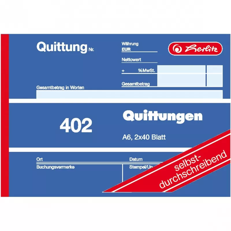 Formularz biznesowy Herlitz 886622