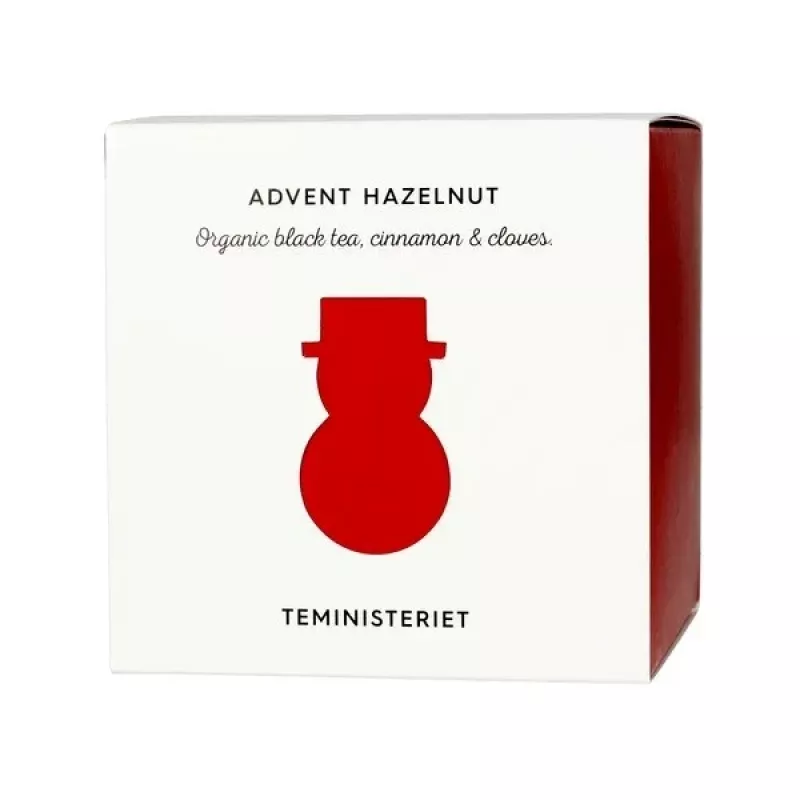 Czarna herbata liściasta Advent Hazelnut 100g - Teministeriet