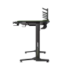 Biurko GameMax D140-CARBON — biurko gamingowe/biurowe, waga netto 20,5 kg, wymiary brutto 125×795×682 mm
