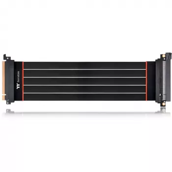 Wewnętrzny kabel zasilający THERMALTAKE AC-058-CO1OTN-C1, PCI-E x16 (Gen4) męski na żeński, 0,3 m, czarny