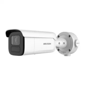 Kamera IP Hikvision Ultra Series DS-2CD3B86G2T-IZHSY 4K 3840×2160 Bullet, obiektyw zmotoryzowany 2,8–12 mm, przetwornik CMOS 1/1,8 cala, do użytku wewnątrz i na zewnątrz, montaż ścienny, obrót 360°